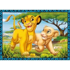 Trefl Puzzle Çocuk 4In1 Disney The King Lion