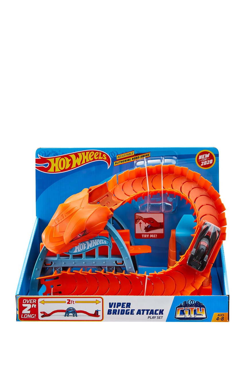 Hot Wheels Şehir Macerası Oyun Setleri Yılanlı Köprü Saldırısı