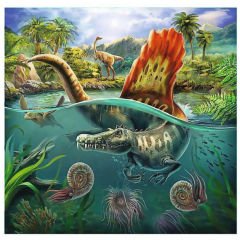 Trefl Puzzle 3in1 20+36+50 Parça The Extraordinary World Of Dinosaur