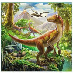 Trefl Puzzle 3in1 20+36+50 Parça The Extraordinary World Of Dinosaur