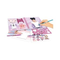 TOP Model T-Shirt Designer Colouring Book 413585