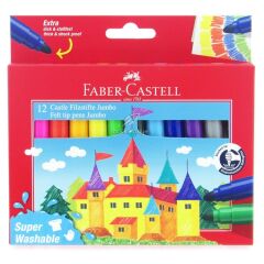 FABER CASTELL JUMBO KEÇELİ KALEM SUPER WASHABLE 154311