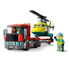 LEGO CİTY KURTARMA HELİKOPTERİ NAKLİYESİ 60343