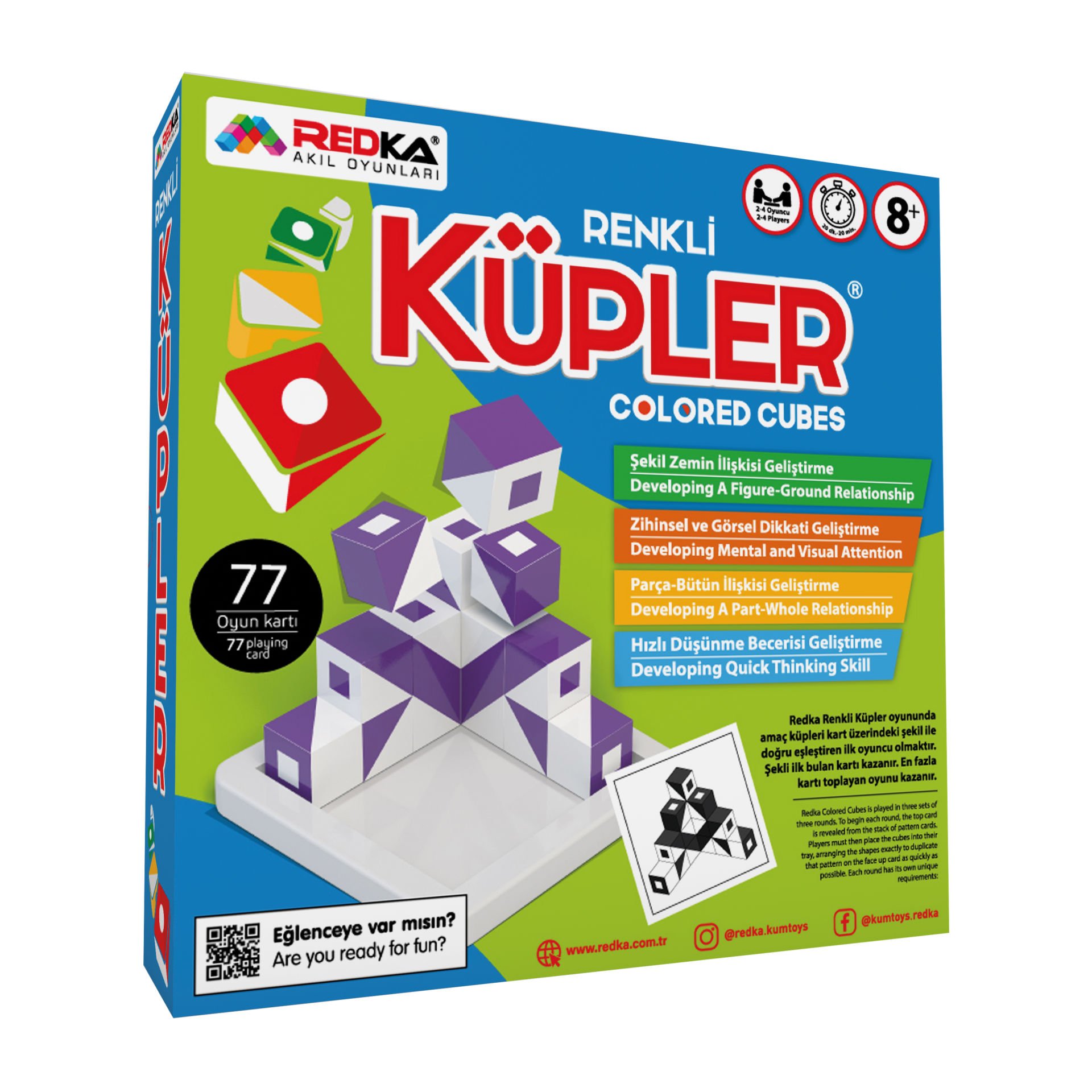 REDKA RENKLİ KÜPLER