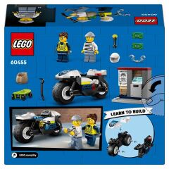 LEGO City Polis Motosikleti Takibi 60455