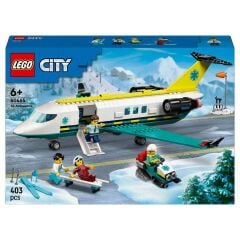 LEGO City Acil Hava Ambulans Uçağı 60465