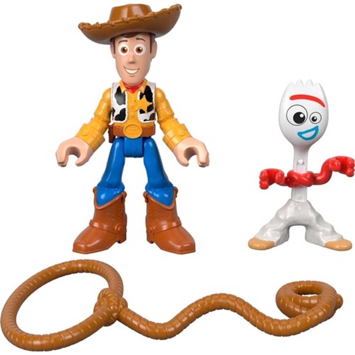 Toy Story 4 İkili Figür Set Forky ve Woody GBG90