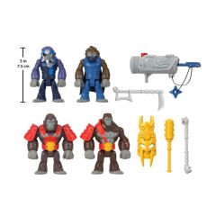 Imaginext Goril Komutan Maymun Ordusuna Karşı Aksiyon Figürü Seti HML57