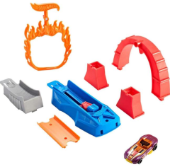 Hot Wheels  Akrobasi Atlayışı Yarış Seti