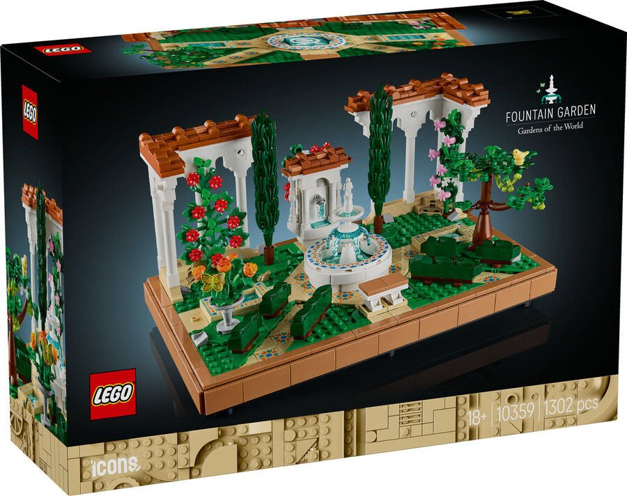 LEGO Icons Fıskiyeli Bahçe 10359