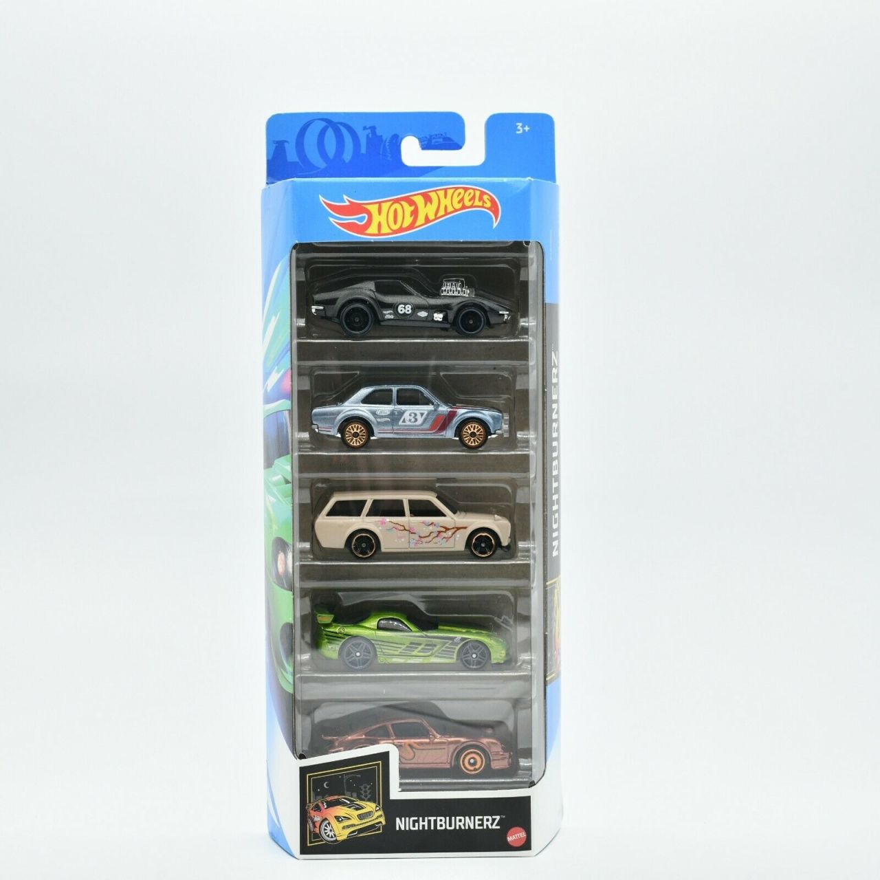 Hot Wheels 5'li Araba Seti GTN47 Nightburnerz