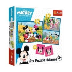 Trefl 2in1 Puzzle Disney Standart Karakterleriyle 2 93344