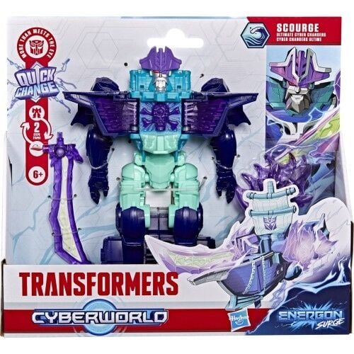 Transformers Cyberworld Ultimate Cybers Changers Figürü Scourge G2163