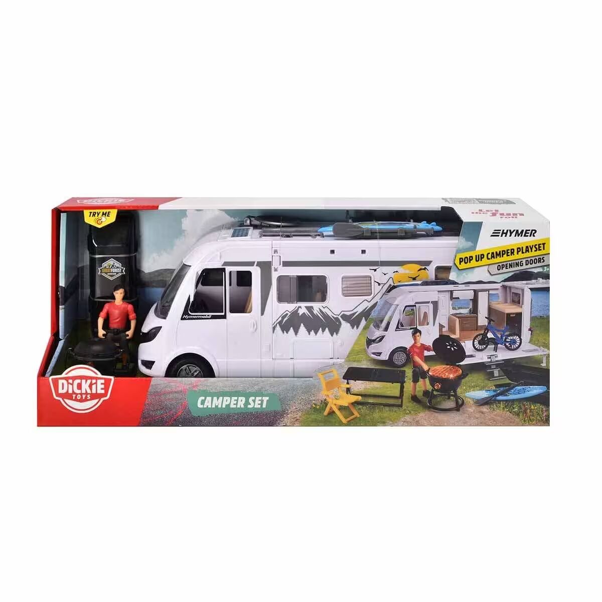 Dickie Toys Karavan Kamp Seti
