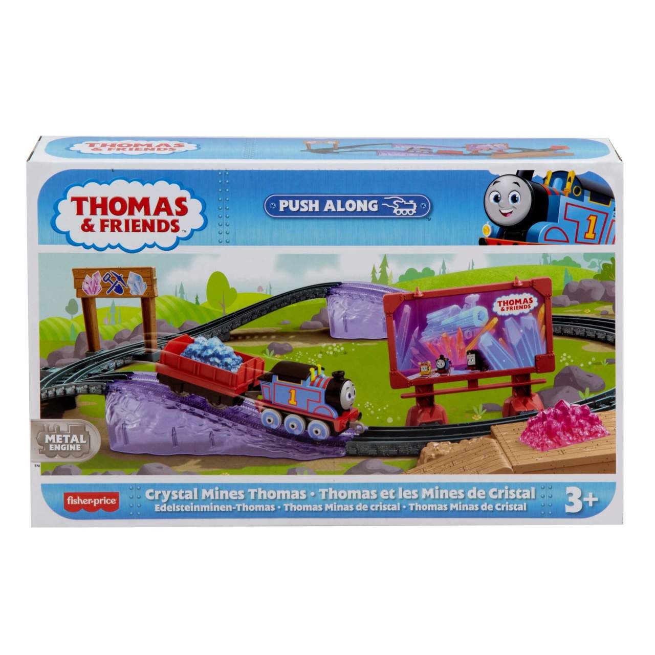 THOMAS AND FRİENDS TREN SETİ (SÜR-BIRAK) - CRYSTAL HGY83