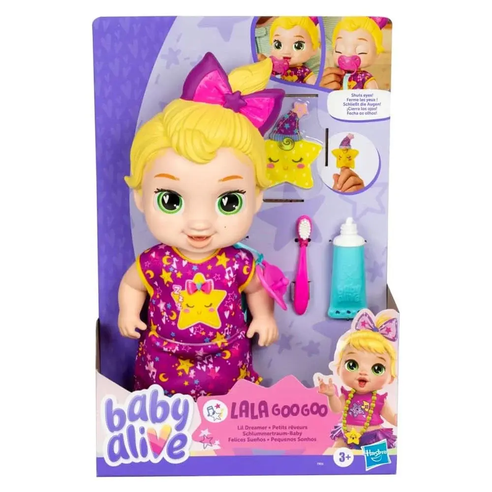 BABY ALIVE UYKUCU BEBEĞİM  SARIŞIN F9856