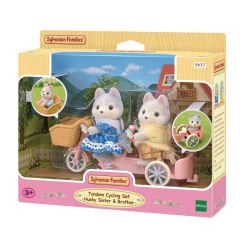 Sylvanian Families Tandem Bisiklet Seti Husky Kardeşler 5637