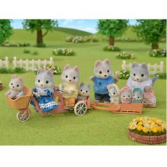 Sylvanian Families Tandem Bisiklet Seti Husky Kardeşler 5637