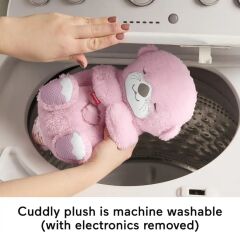 Fisher Price Uyku Arkadaşı Su Samuru oyuncağı ve ses makinesi Nefes alıp verir gibi hareket eden JLJ33