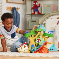 SPIDEY AND HIS AMAZING FRIENDS DINO WEBS AĞAÇ EVİ SET F4977