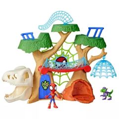 SPIDEY AND HIS AMAZING FRIENDS DINO WEBS AĞAÇ EVİ SET F4977