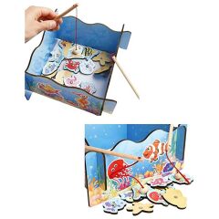 PLAY WOOD MANYETİK TUTMALI BALIK OYUNU