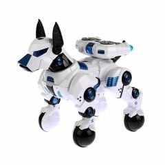 Sunman Dogo Sesli Ve Işıklı Robot Köpek  Beyaz