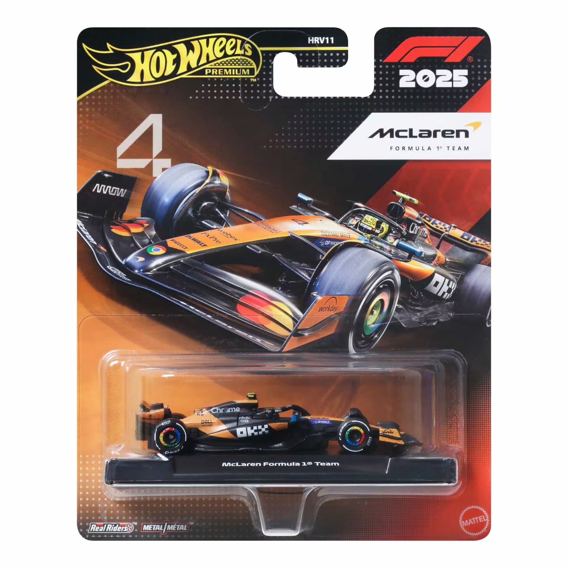Hot Wheels Premium Formula 1 Yarış Arabası Mclaren Formula 1 Team JKD88