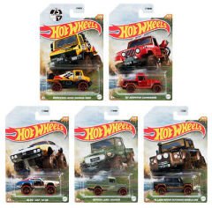 Hot Wheels Mud Runner Arabalar HFW36 5'Lİ Set