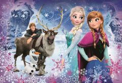 Trefl 160 Parça Puzzle Frozen Wintery 15344
