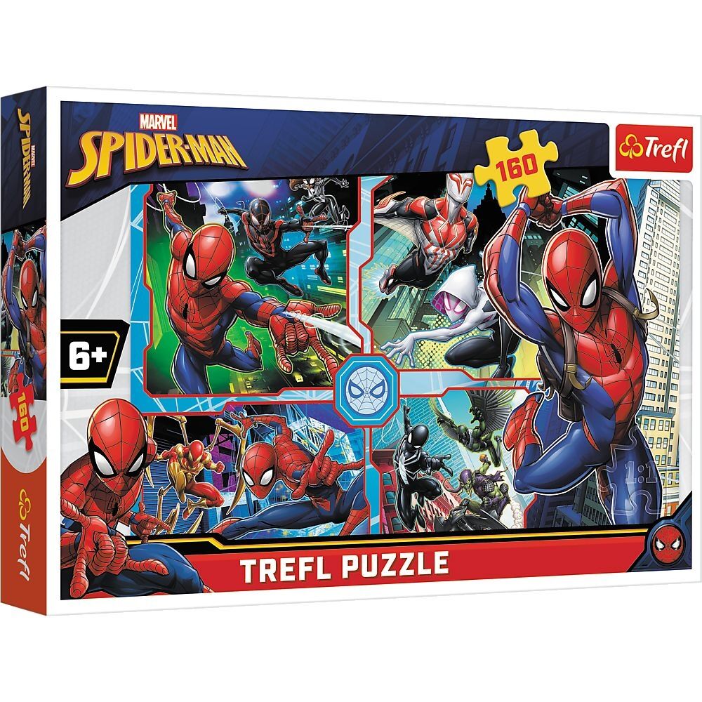 Trefl 160 Parça Spiderman To The Rescue Marvel Puzzle 15357