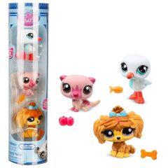 Littlest Pet Shop Minişler 3'lü Figür Seti S2 - Su Samuru Martı Köpek