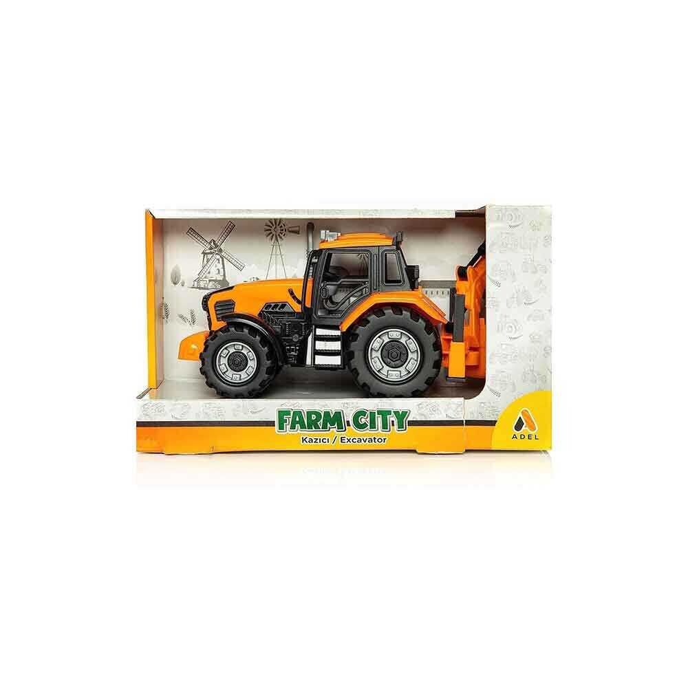 Adel Oyuncak Farm Cıty Kazıcı turuncu