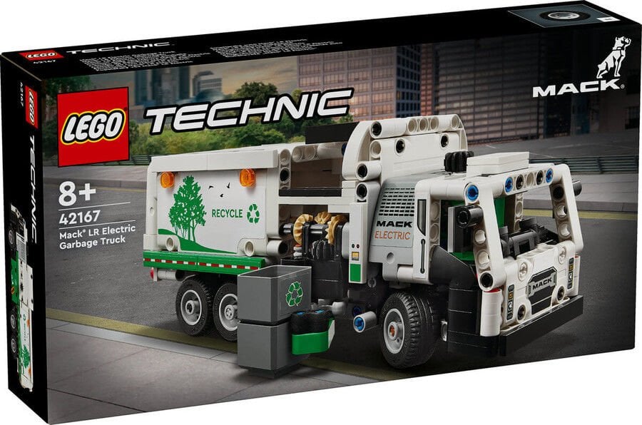 LEGO Technic Mack LR Electric Çöp Kamyonu 42167