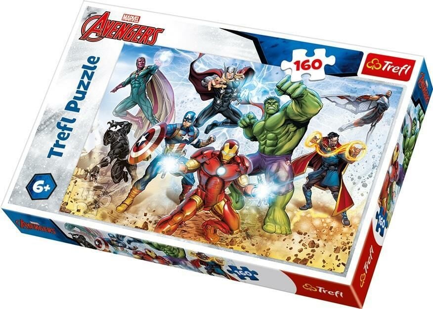 Trefl Puzzle Çocuk 160 Parça Ready to Save the World Disney Marvel