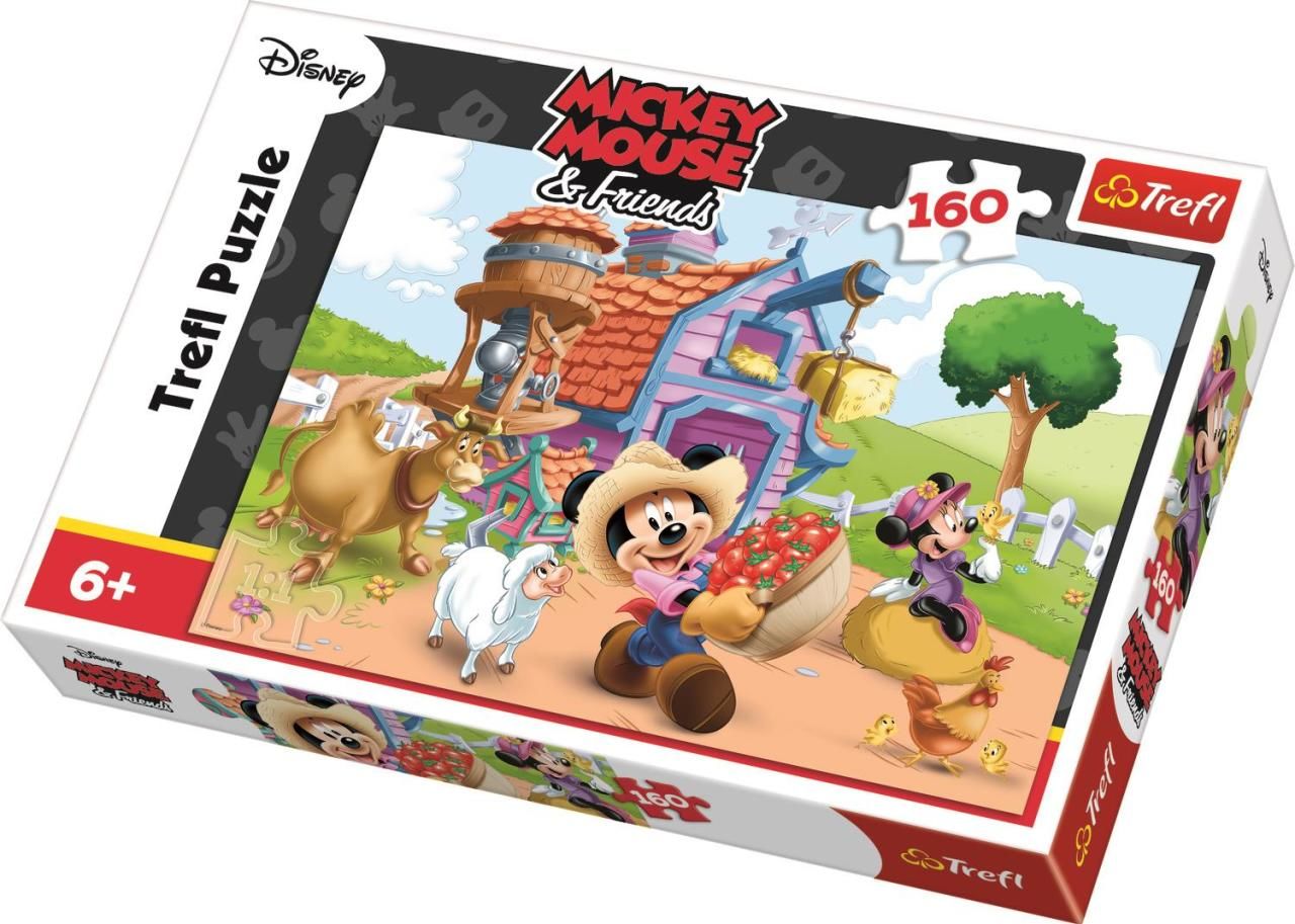 Trefl Puzzle Çocuk 160 Parça Mickey The Farmer