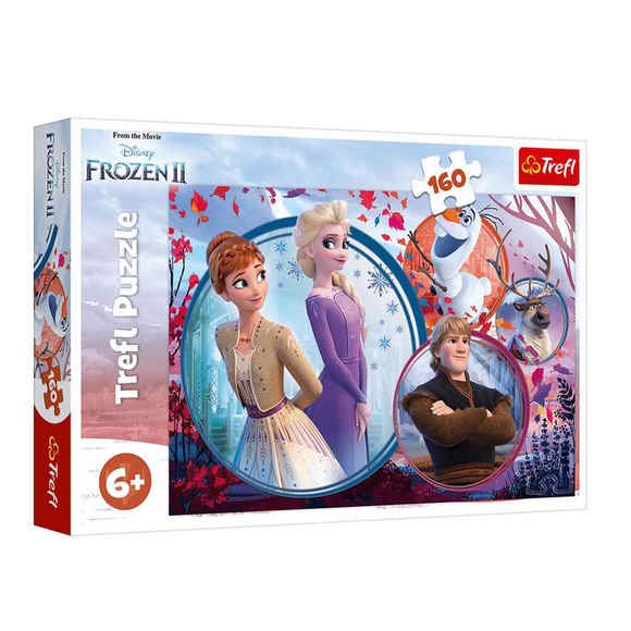 Trefl Puzzle Çocuk 160 Parça Disney Frozen II