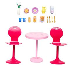 Barbie'nin içecek Standı Aksesuarları HPT53