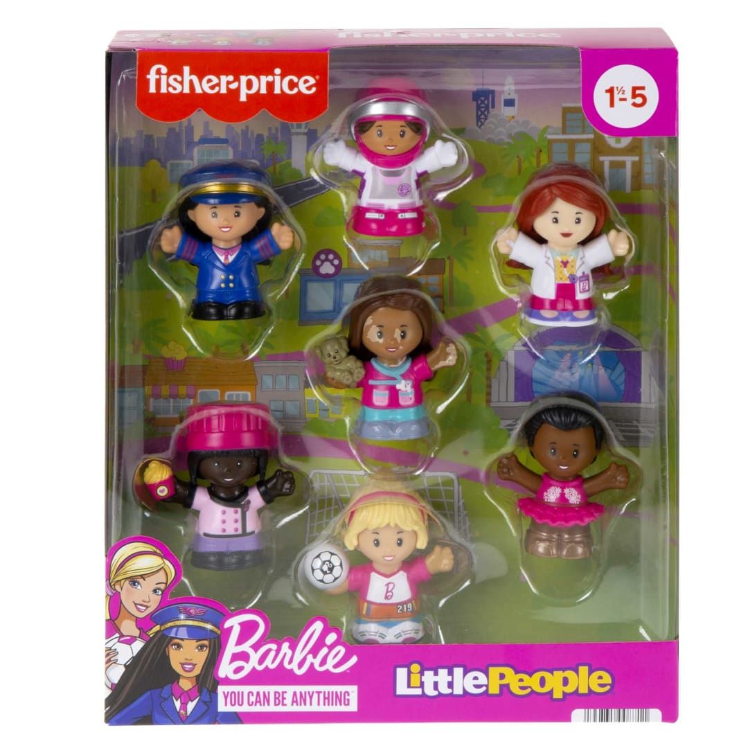 FİSHER PRİCE LİTTLE PEOPLE BARBİE FİGÜRLERİ HCF58