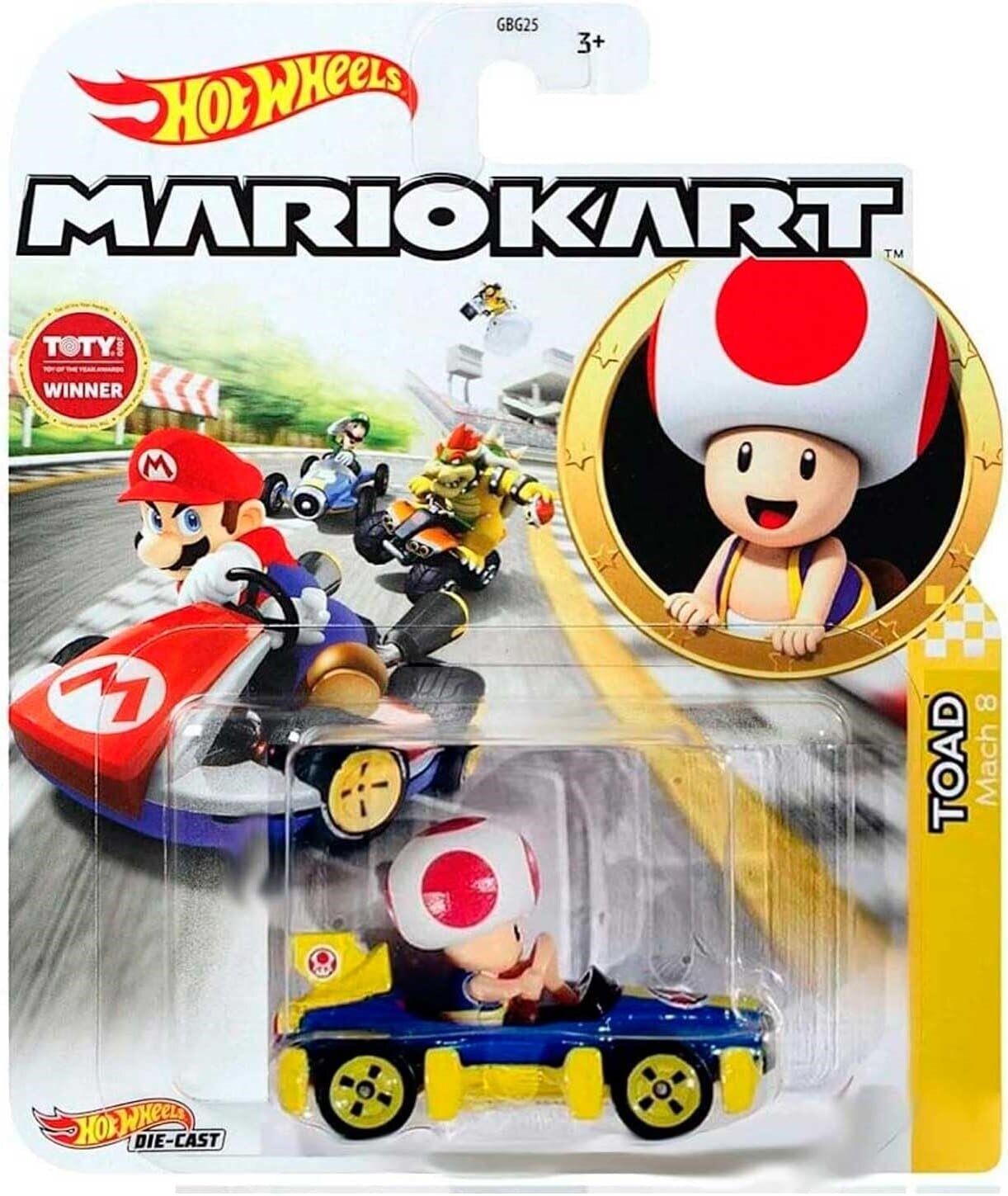 Hot Wheels Mari·o Kart Karakter Araçlar Toad HDB35