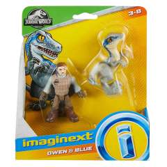 Imaginext Jurassic World Figürler Owen & Blue GBN1