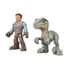 Imaginext Jurassic World Figürler Owen & Blue GBN1