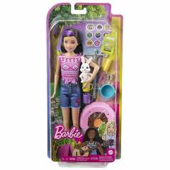 Barbie nin Kız Kardeşleri Kampa Gidiyor Oyun Seti HDF69