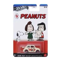 Hot Wheels Peanuts Gümüş Serisi 60S Fiat 500D Modificato JCB85