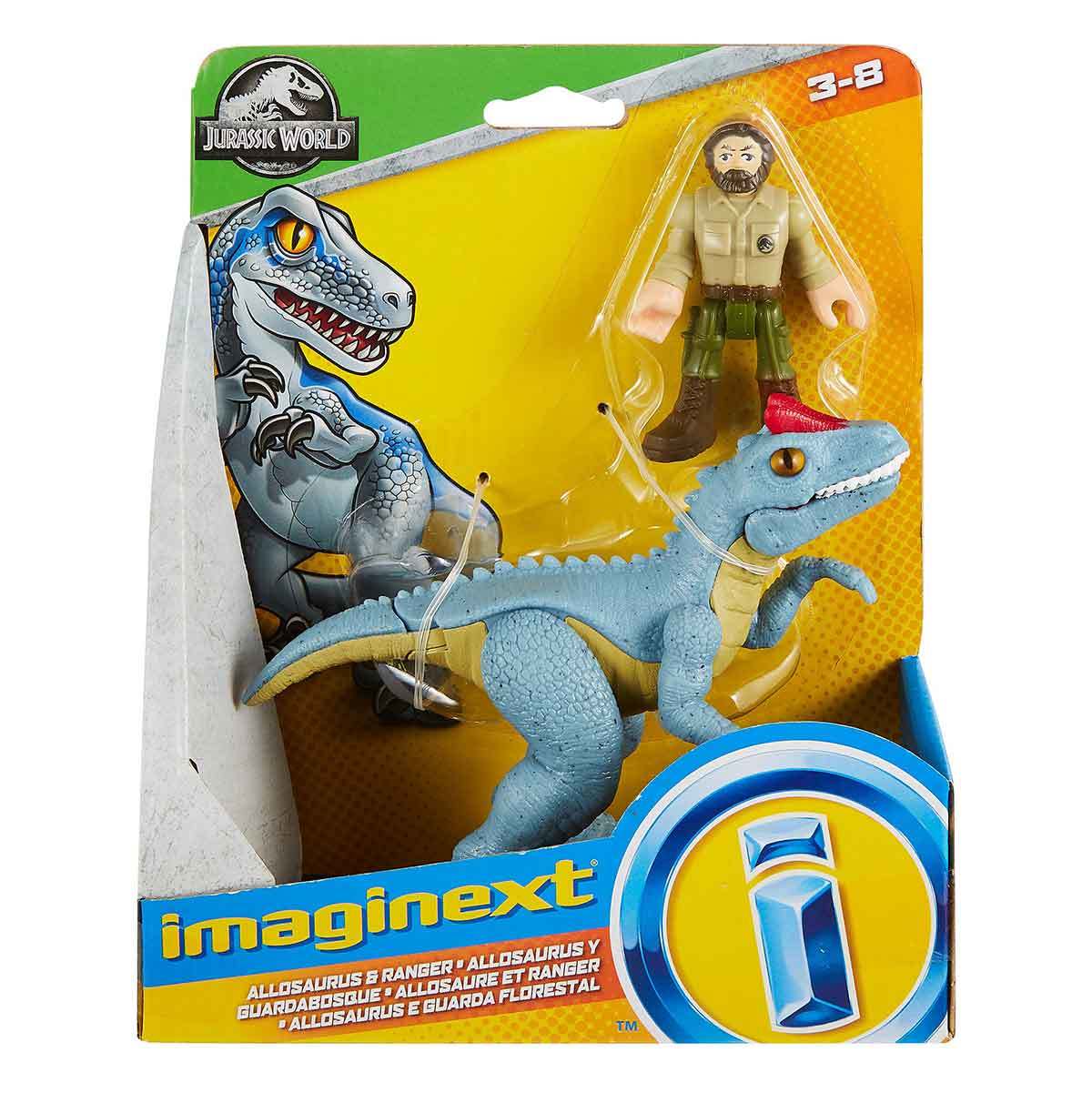 Imaginext Jurassic World Figürler Allosaurus & Ran