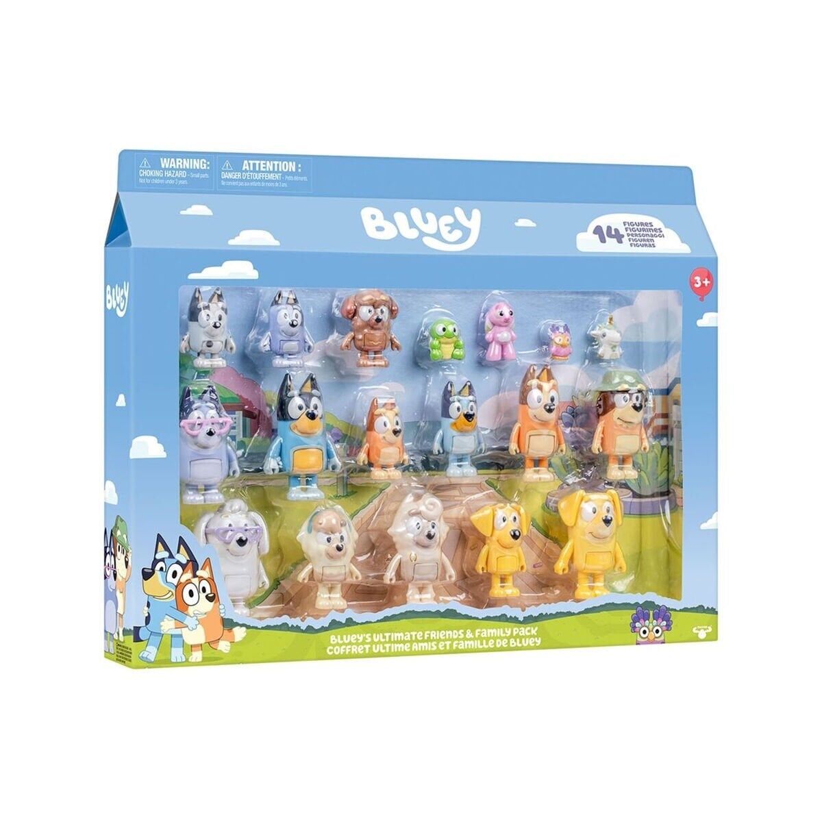 Bluey Ultimate Aile ve Arkadaş 18'li Figür Set 19116