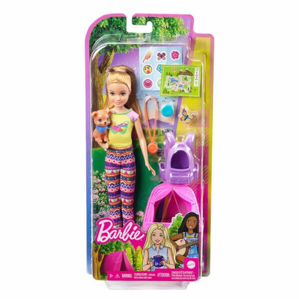 Barbie nin Kız Kardeşleri Kampa Gidiyor Oyun Seti HDF70