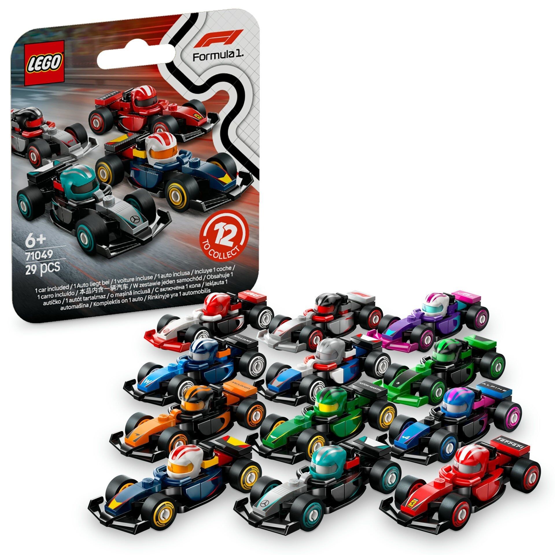 LEGO Iconic F1 Koleksiyonluk Yarış Arabaları 71049