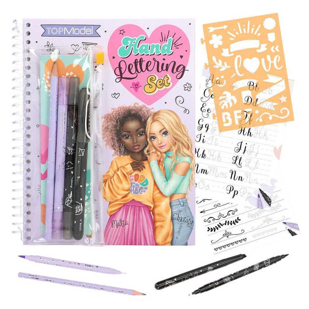 TOP Model Boyama Kitabı Handlettering 412158