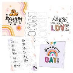 TOP Model Boyama Kitabı Handlettering 412158